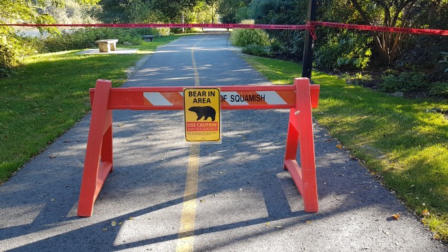 Rose Park trail closed