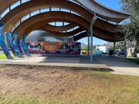U Siyam Pavilion features a ramp access to the stage.