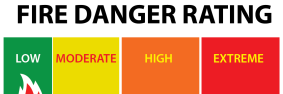 fire danger rating quicklink LOW