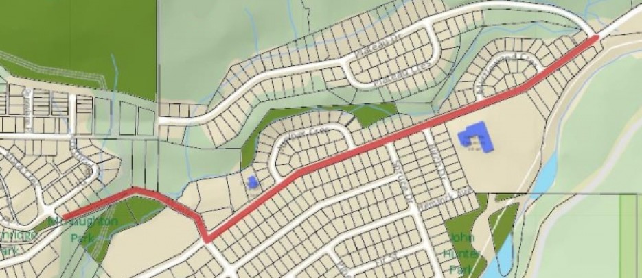 Valleycliffe map