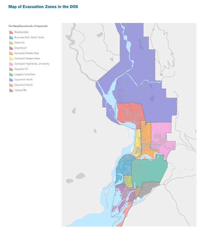 Evacuating Squamish - District of Squamish - Hardwired for Adventure