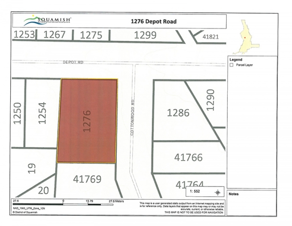 1276 depot road site map