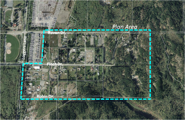 Loggers Lane East SAP Project Page Map