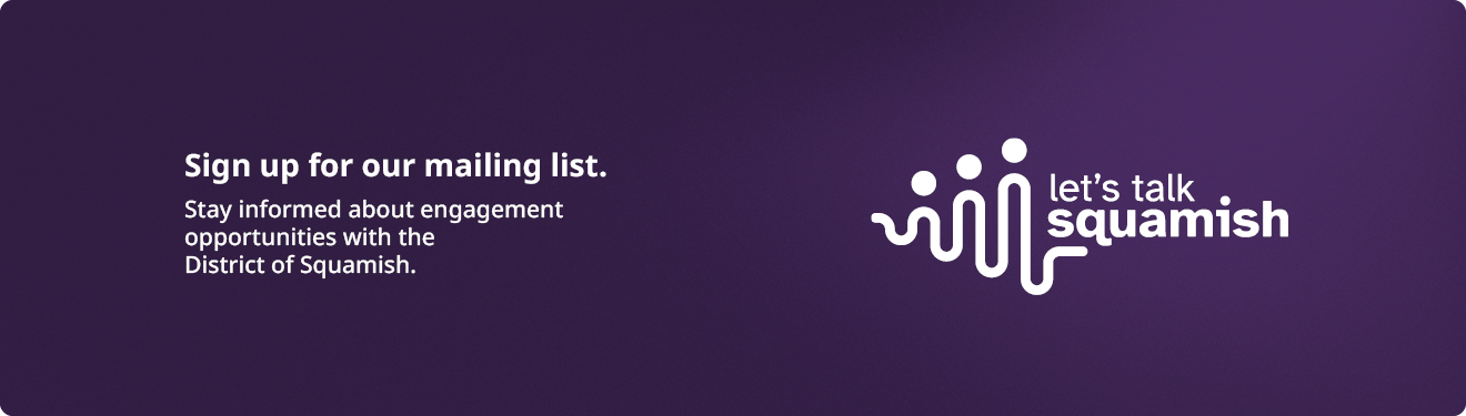 Let's Talk Squamish Mailing List Promo