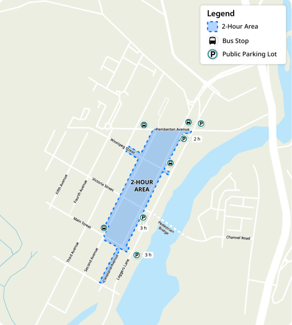 2 hour parking zone