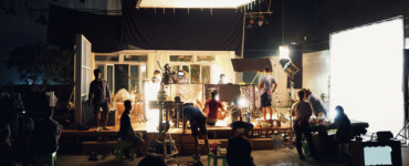 blurry image of making movie video in big producti 2025 03 08 08 23 12 utc