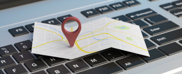 map pointer location on a laptop 3d illustration 2024 12 07 19 23 56 utc